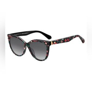 Kate Spade Daesha/S Black Floral Sunglasses